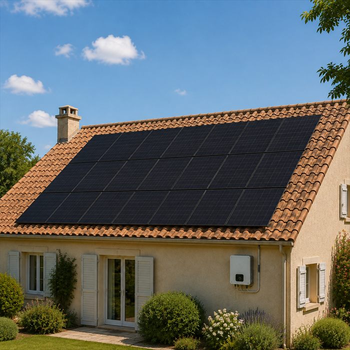 Panneaux photovoltaïques — 9 kWc