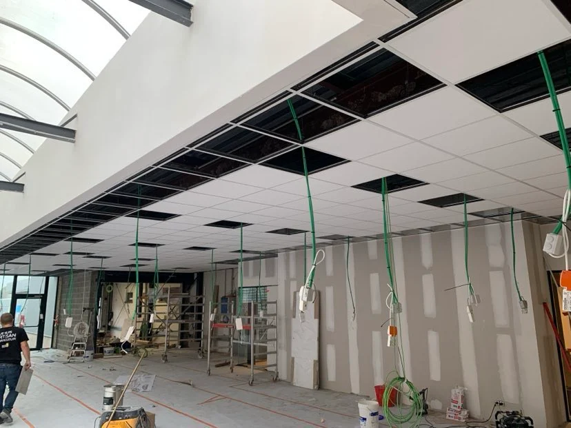 Installation électrique de locaux de concession Mercedes — Belgique