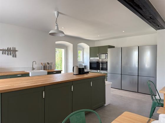 Cuisine pour grand gîte — Seailles, Gers