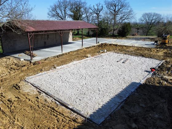 Terrain de volleyball — Seailles, Gers