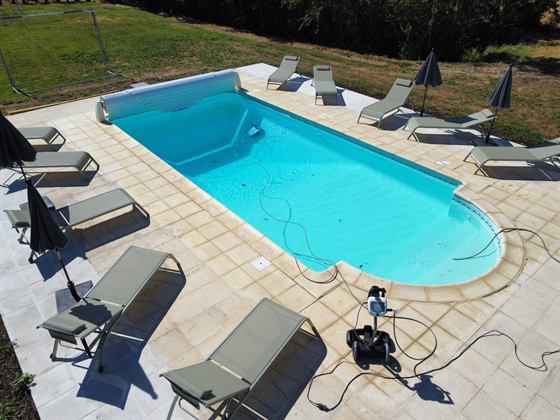 Aménagement piscine extérieure — Seailles, Gers