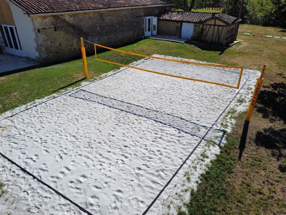 Terrain de volleyball — Seailles, Gers