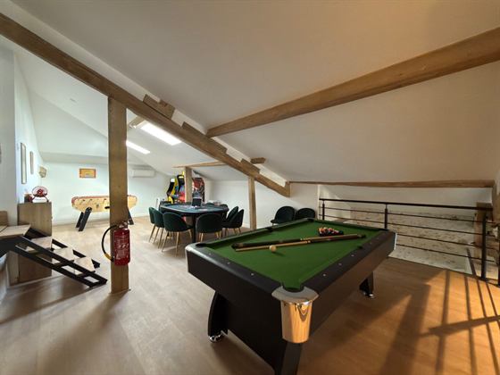 Après travaux — Mezzanine salle de jeu — Seailles, Gers