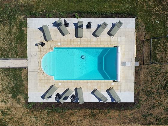 Aménagement piscine extérieure — Seailles, Gers