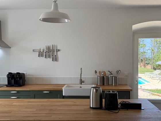 Cuisine pour grand gîte — Seailles, Gers