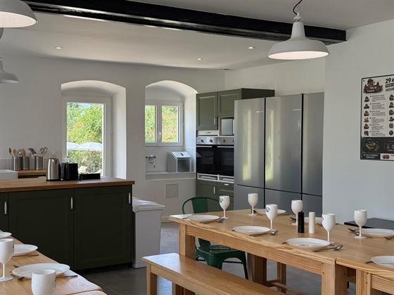 Cuisine pour grand gîte — Seailles, Gers