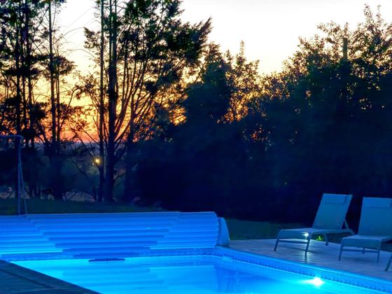 Aménagement piscine extérieure — Seailles, Gers