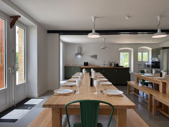 Cuisine pour grand gîte — Seailles, Gers