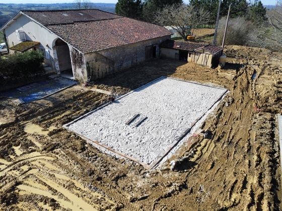 Terrain de volleyball — Seailles, Gers