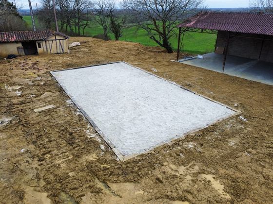 Terrain de volleyball — Seailles, Gers