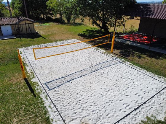 Terrain de volleyball — Seailles, Gers