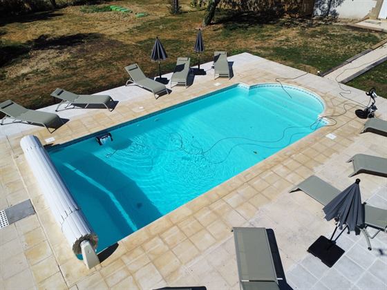 Aménagement piscine extérieure — Seailles, Gers