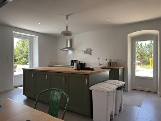 Cuisine pour grand gîte — Seailles, Gers