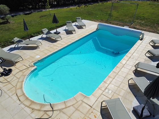 Aménagement piscine extérieure — Seailles, Gers