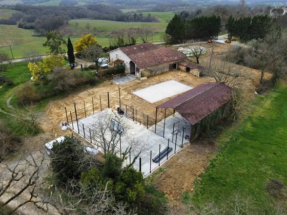 Terrain de paddle — Seailles, Gers