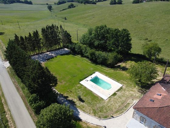 Aménagement piscine extérieure — Seailles, Gers
